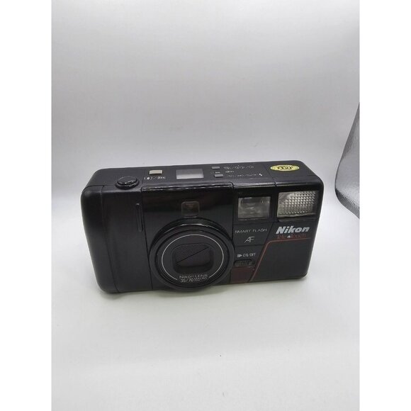 Nikon TeleTouch 35/70mm Macro Point & Shoot 35mm Film Camera- Not Tested - Picture 1 of 6